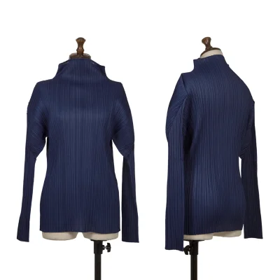 PLEATS PLEASE Pleats High-neck T-shirt