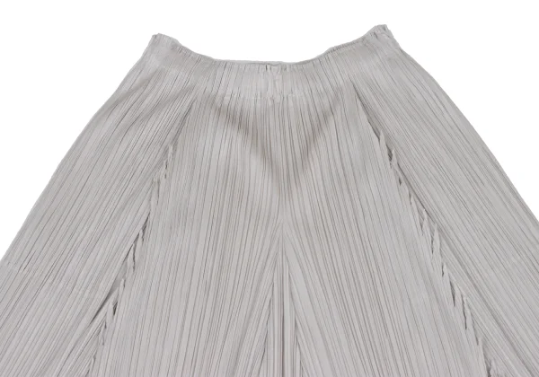 PLEATS PLEASE Cutting Design Wide Dropped Crotch Pants K-172514_002