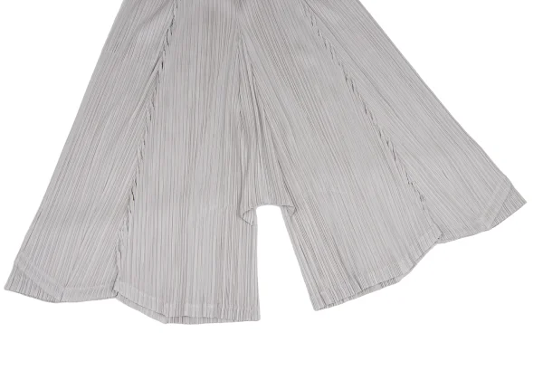PLEATS PLEASE Cutting Design Wide Dropped Crotch Pants K-172514_005