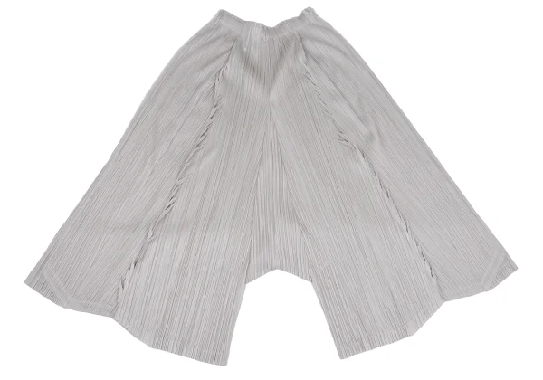 PLEATS PLEASE Cutting Design Wide Dropped Crotch Pants K-172514_008