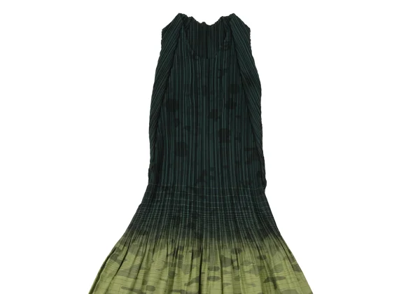 ISSEY MIYAKE FETE A-POC Jacquard Permanent Pleats Gradation Dress K-172521_003