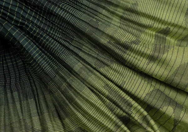 ISSEY MIYAKE FETE A-POC Jacquard Permanent Pleats Gradation Dress K-172521_010