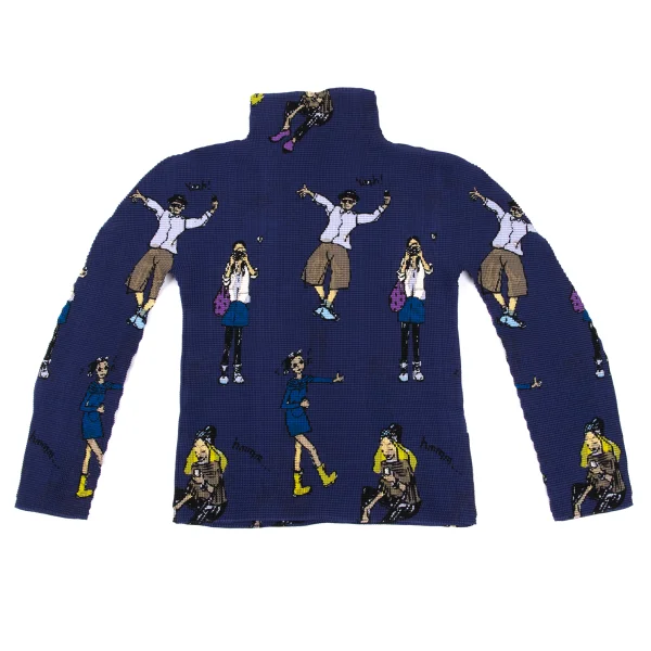 ISSEY MIYAKE me Snapshot Graphic Printed Pleats Top K-172522_002