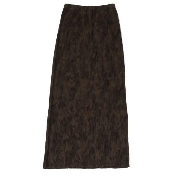 HIROKO KOSHINO Mottled Pleats Skirt K-172528_007