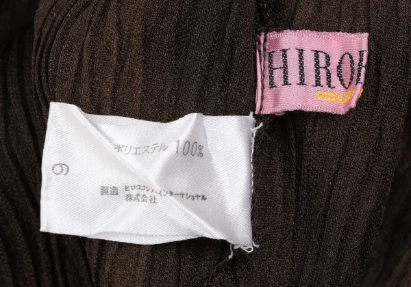 HIROKO KOSHINO Mottled Pleats Skirt K-172528_011