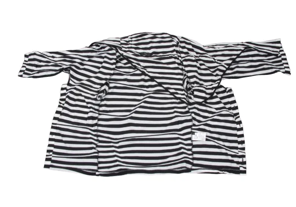 Y's Striped Scarf Design Cardigan K-172536_014