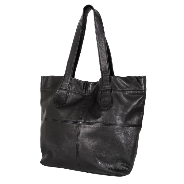 Y's for living Switching Leather Tote Bag Black  K-172539_001