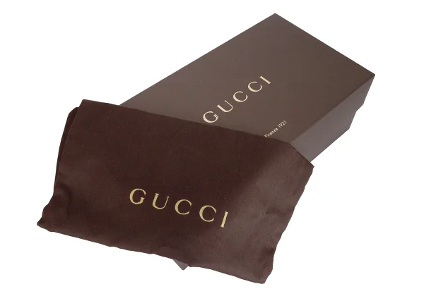 GUCCI Horsebit Fringe Suede Shoes K-172541_014