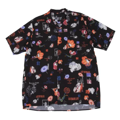 S'YTE x KAZUO KAMIMURA Printed Open-collar Shirt