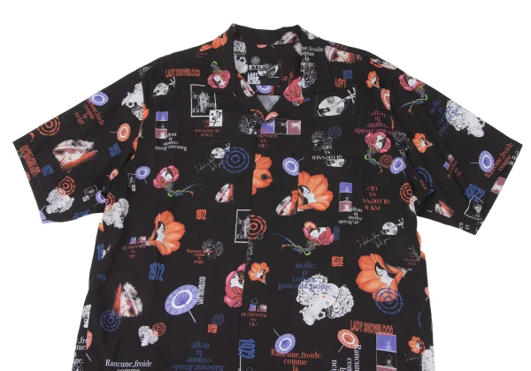 S'YTE x KAZUO KAMIMURA Printed Open-collar Shirt K-172543_002