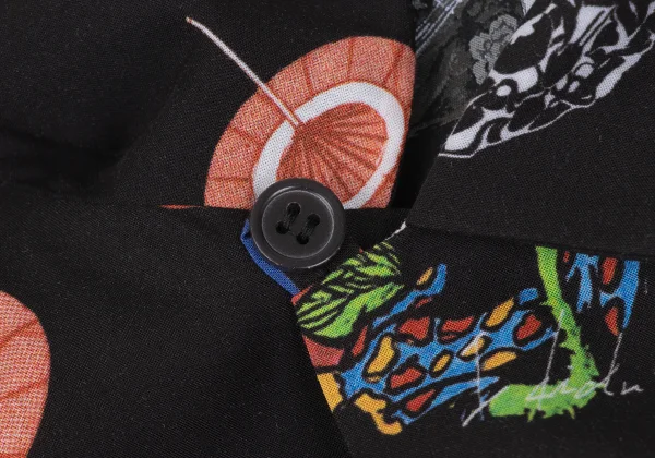 S'YTE x KAZUO KAMIMURA Printed Open-collar Shirt K-172543_005