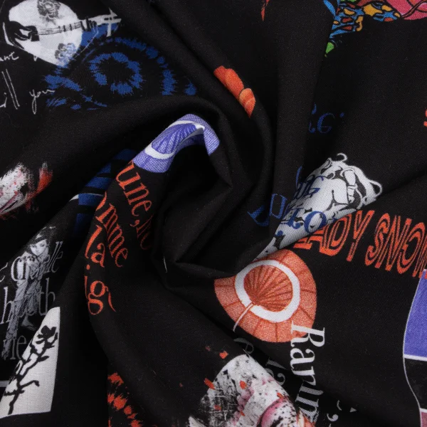 S'YTE x KAZUO KAMIMURA Printed Open-collar Shirt K-172543_014