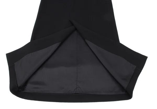 ISSEY MIYAKE Wool Georgette Center-Slit Skirt K-172547_008