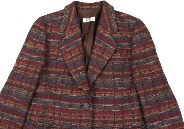 MISSONI DONNA Wool Striped Weave 1B Jacket K-172551_003