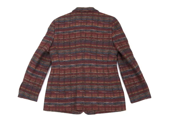 MISSONI DONNA Wool Striped Weave 1B Jacket K-172551_014