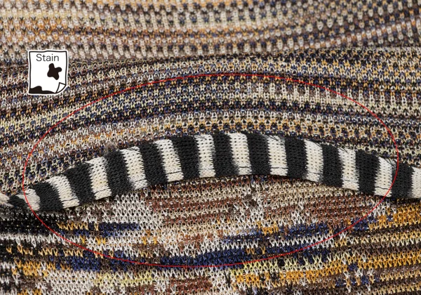 MISSONI Rayon Graphic Weave Knit Dress K-172552_006