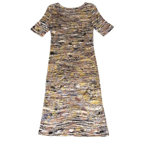 MISSONI Rayon Graphic Weave Knit Dress K-172552_011