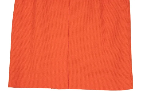 Yves Saint Laurent Rayon Cotton Waffle-Knit Skirt K-172554_010