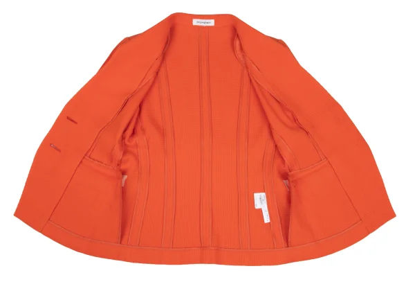 Yves Saint Laurent Rayon Cotton Waffle-Knit Short Sleeve Jacket & Skirt K-172555_008