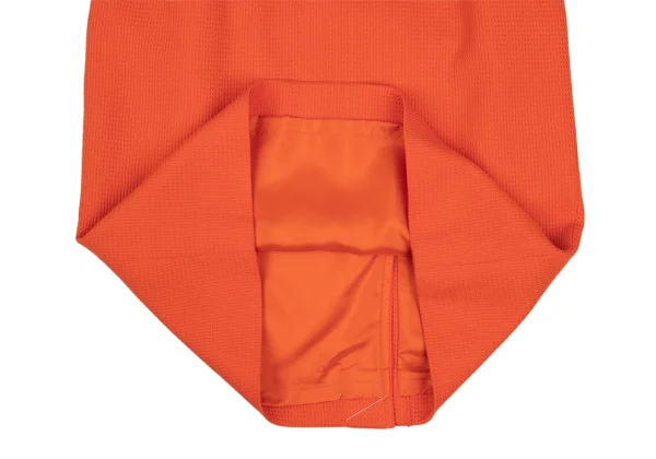 Yves Saint Laurent Rayon Cotton Waffle-Knit Short Sleeve Jacket & Skirt K-172555_016