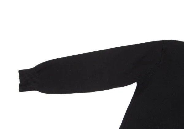 Yves Saint Laurent Logo Embroidery V-neck Knit Sweater K-172557_006