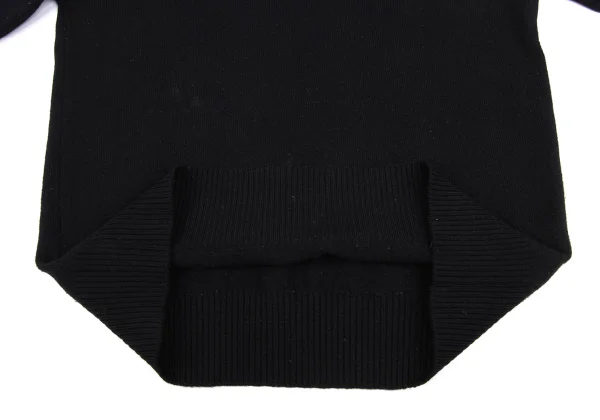 Yves Saint Laurent Logo Embroidery V-neck Knit Sweater K-172557_011