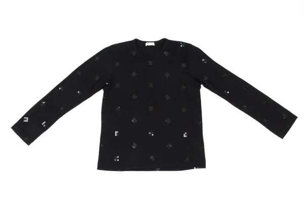 COMME des GARCONS Sequin Embellished Knit Top K-172559_002