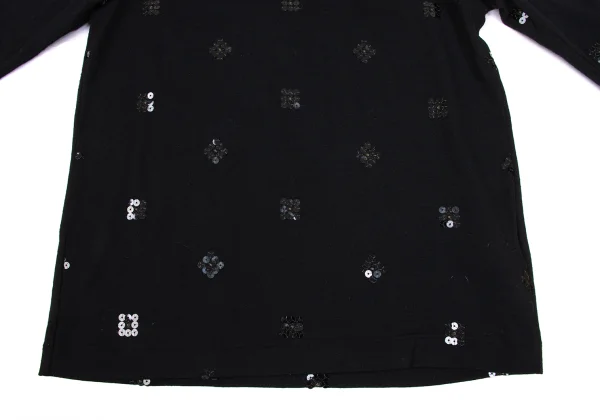 COMME des GARCONS Sequin Embellished Knit Top K-172559_009