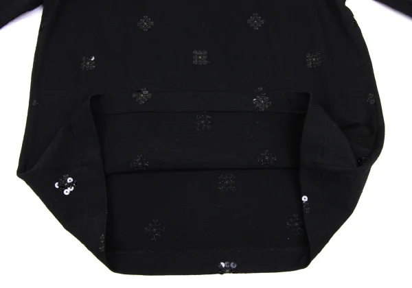 COMME des GARCONS Sequin Embellished Knit Top K-172559_010