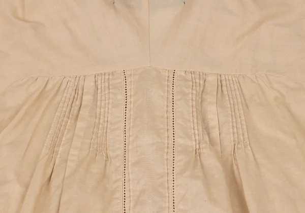tricot COMME des GARCONS Dyed Lace Embroidery Pintuck Blouse K-172560_013