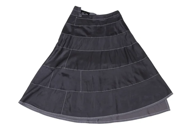 tricot COMME des GARCONS Dyed Spiral Panel Skirt K-172562_002