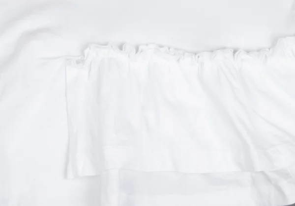 COMME des GARCONS Ruffled Hem Switching T-shirt K-172565_008