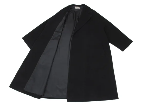 robe de chambre COMME des GARCONS Wool Mossa Buttonless Coat K-172567_009