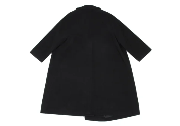 robe de chambre COMME des GARCONS Wool Mossa Buttonless Coat K-172567_015