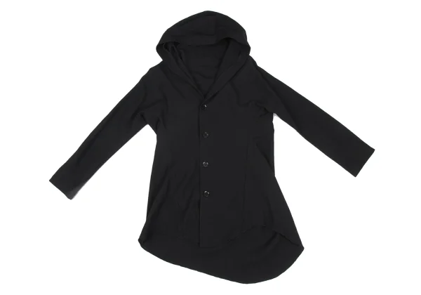 Yohji Yamamoto FEMME Summer Wool Hoodie Jacket K-172569_002