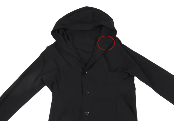 Yohji Yamamoto FEMME Summer Wool Hoodie Jacket K-172569_003