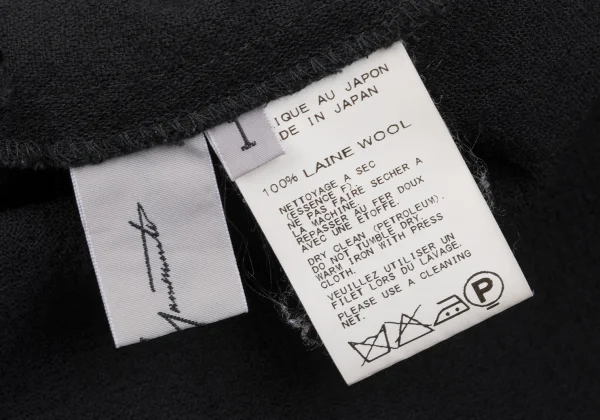 Yohji Yamamoto FEMME Summer Wool Hoodie Jacket K-172569_013