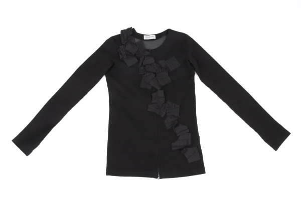 Yohji Yamamoto FEMME Pleats Pasted Zip Blouson K-172570_002