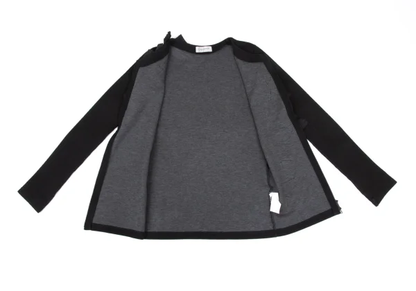 Yohji Yamamoto FEMME Pleats Pasted Zip Blouson K-172570_015