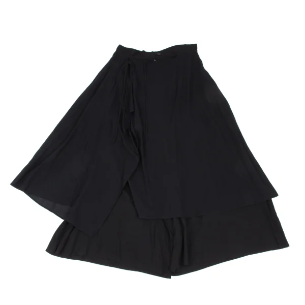 Yohji Yamamoto NOIR Switching Wrap Design Wide Pants K-172571_002
