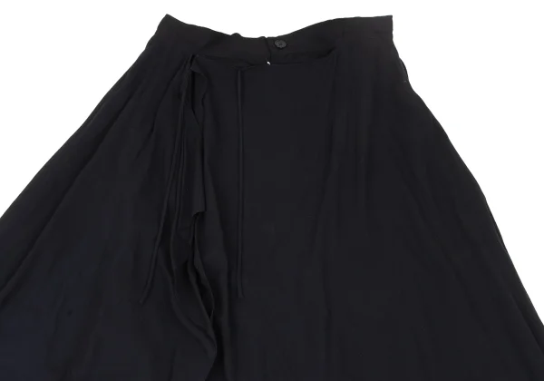 Yohji Yamamoto NOIR Switching Wrap Design Wide Pants K-172571_003
