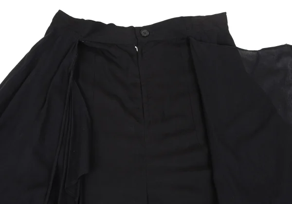 Yohji Yamamoto NOIR Switching Wrap Design Wide Pants K-172571_004