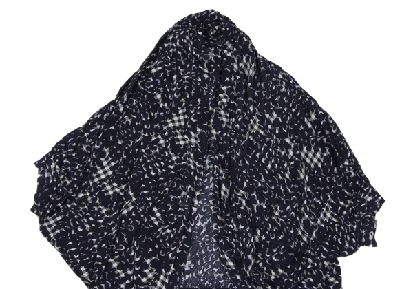 Y's Printed Asymmetry Bolero K-172573_003