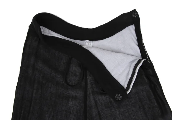 Y's Ribbed Waist Switching Layered Skirt K-172575_006