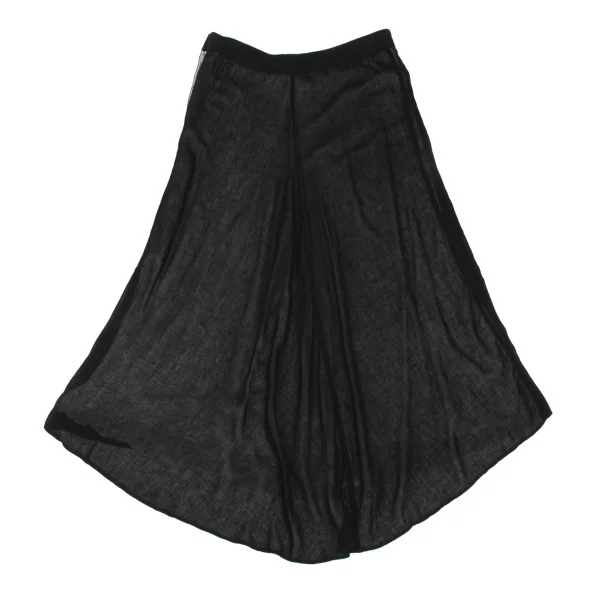 Y's Ribbed Waist Switching Layered Skirt K-172575_010