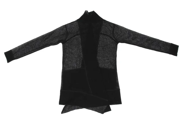 VIVIENNETAM Poly Low Gauge Knit Buttonless Jacket K-172576_002