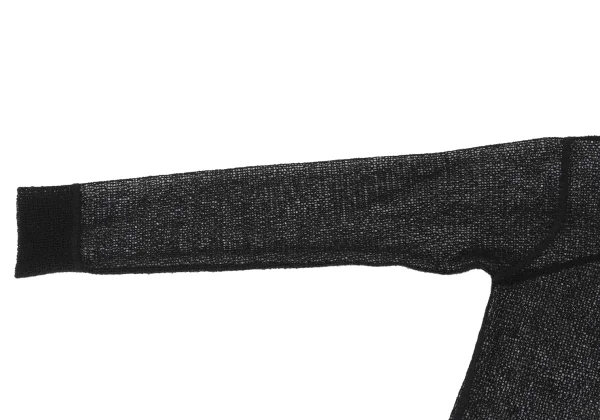 VIVIENNETAM Poly Low Gauge Knit Buttonless Jacket K-172576_005