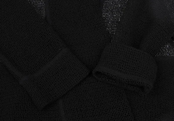 VIVIENNETAM Poly Low Gauge Knit Buttonless Jacket K-172576_006