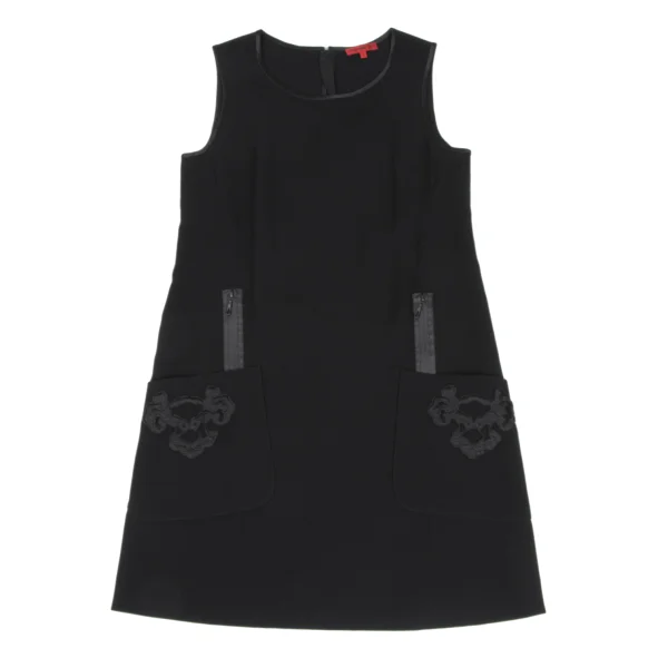 VIVIENNETAM Patch Embellished Sleeveless Dress  K-172577_002