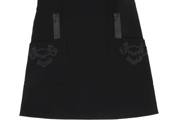 VIVIENNETAM Patch Embellished Sleeveless Dress  K-172577_006